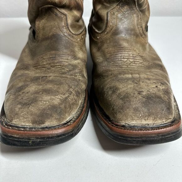 Wolverine Mens Leather Rancher Steel Toe Work Boot Size 10,5M See Notes - Picture 9 of 16